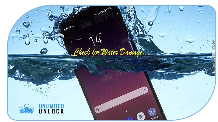 While the phone might look and function great now, a phone that has water damage might not show signs until months later.