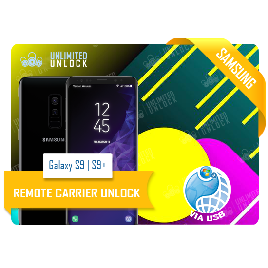 Cricket USA Samsung S8 |S8 ACTIVE | N8 | S9 Remote USB Carrier Unlock